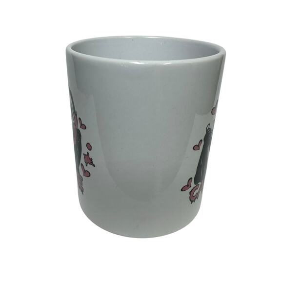 Scream Ghostface Call Me Ceramic Coffee Mug Pink Phone & Hearts Halloween 10 oz - Picture 3 of 7